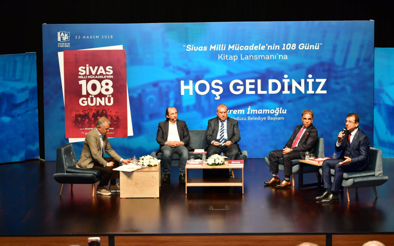  “SİVAS-MİLLİ MÜCADELE’NİN 108 GÜNÜ” KİTABI TANITILDI  